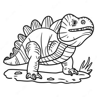 Dimetrodon Ausmalbilder