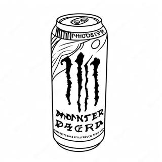 Monster Energy Getrankedose Ausmalbild 69034-56898