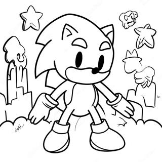 Sonic Among Us Ausmalbild 69123-56971