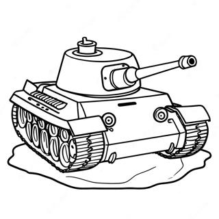 Tiger Panzer Ausmalbilder