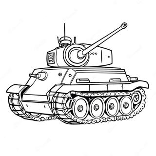 Tiger Panzer Ausmalbild 69363-57170