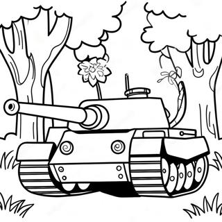 Tiger Panzer Ausmalbilder