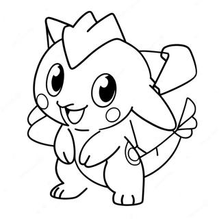 Legendares Chibi Pokemon Ausmalbild 69383-57177