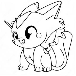 Legendares Chibi Pokemon Ausmalbild 69383-57178