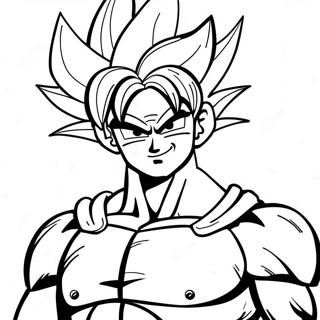 Bardock Ausmalbilder