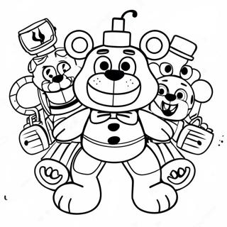 Fnaf Sb Logo Ausmalbild 69443-57220