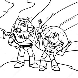 Woody Und Buzz Lightyear Abenteuer Ausmalbild 6945-5646