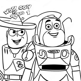 Woody Und Buzz Lightyear Abenteuer Ausmalbild 6945-5647