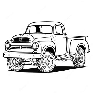 Dodge Truck Ausmalbilder