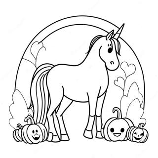 Halloween Pferd Ausmalbild 69843-57757