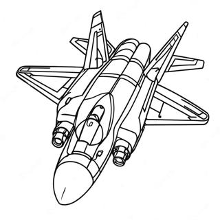 F14 Tomcat Im Flug Ausmalbild 69864-57774