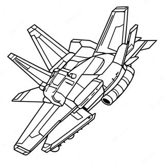 F14 Tomcat Im Flug Ausmalbild 69864-57775