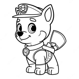 Abenteuerliche Skye Paw Patrol Ausmalbild 69874-57557