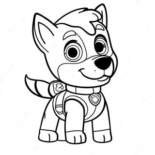 Abenteuerliche Skye Paw Patrol Ausmalbild 69874-57787