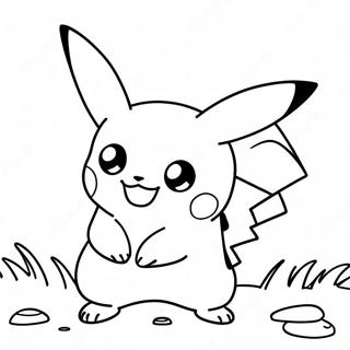 Pikachu In Aktion Ausmalbild 69934-57629