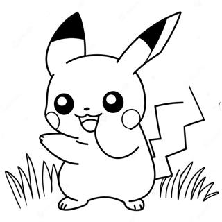 Pikachu In Aktion Ausmalbild 69934-57833