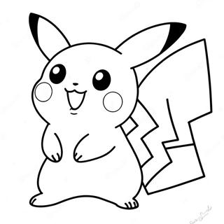Pikachu In Aktion Ausmalbild 69934 57836