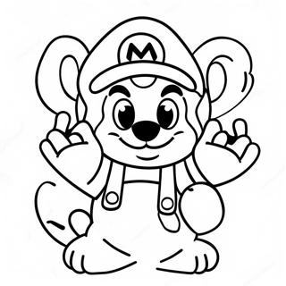 Tanooki Mario Ausmalbild 69963-57613