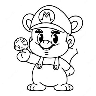 Tanooki Mario Ausmalbild 69963-57854