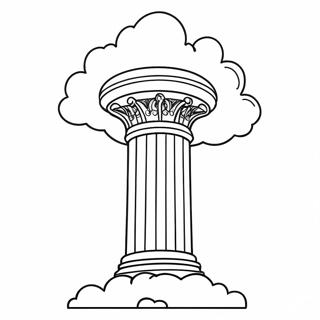 Säule Aus Wolken Und Feuer Ausmalbilder