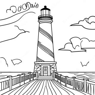 Obx Leuchtturm Ausmalbild 70044-57693