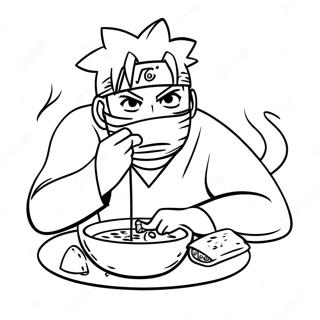 Naruto Isst Ramen Ausmalbild 70123-57978