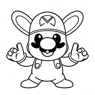 Mario Rabbids Ausmalbilder