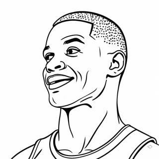 Russell Westbrook Ausmalbild 70323-58128