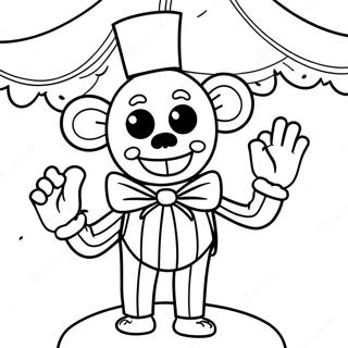 Ennard Im Zirkus Ausmalbild 70354-58179