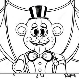 Ennard Im Zirkus Ausmalbild 70354-58180