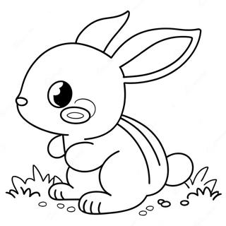 Baby Hase Susses Haschen Ausmalbild 70403-58206