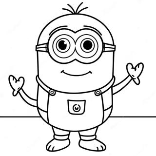 Minion Kevin Ausmalbild 70503-58288