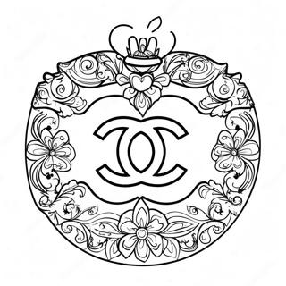 Chanel Logo Ausmalbild 70523-58302