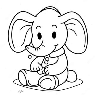 Babar Ausmalbild 70673-58427