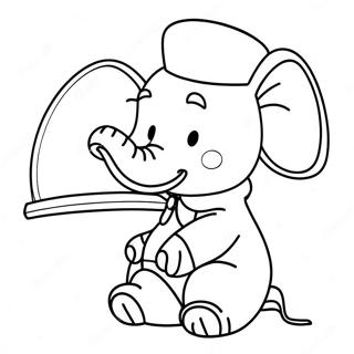 Babar Ausmalbild 70673-58428