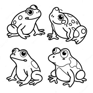 Frosch Lebenszyklus Ausmalbild 70703-58447