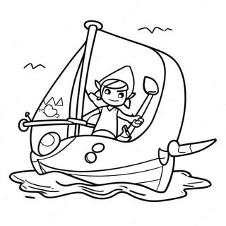 Wind Waker Ausmalbild 70763-58490