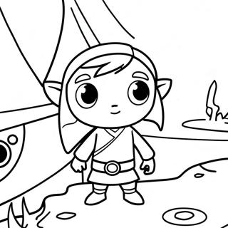 Wind Waker Ausmalbild 70763-58492