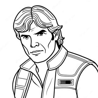 Han Solo Ausmalbild 71103-58768