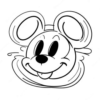 Mickey Mouse Gesicht Ausmalbild 71203-58846