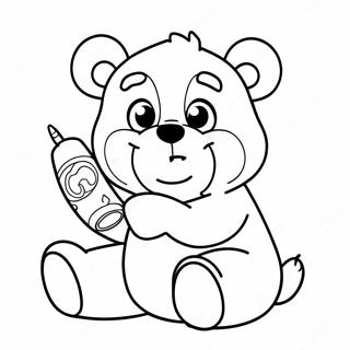 Grimmiger Care Bear Ausmalbild 71253-58885