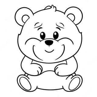 Grimmiger Care Bear Ausmalbild 71253-58887