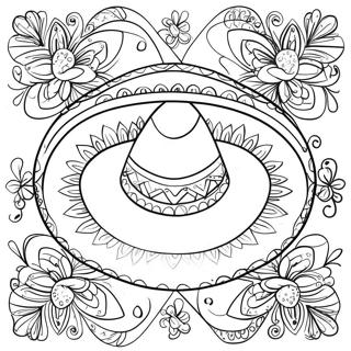 Sombrero Ausmalbild 71323-58926