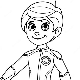 Miles Aus Tomorrowland Ausmalbild 71343-58955