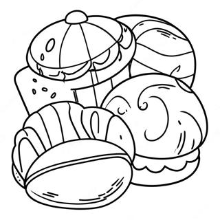 Pan Dulce Ausmalbild 71563-59143