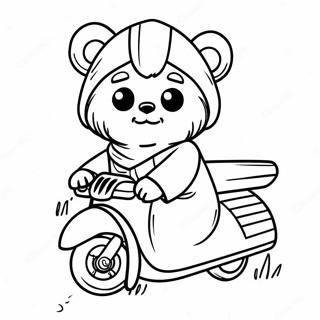 Ewok Malvorlagen