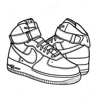 Air Force 1 Ausmalbilder