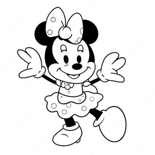 Minnie Bowtique Ausmalbilder