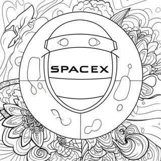 Spacex Ausmalbilder