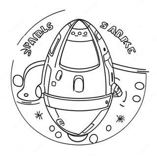 Spacex Logo Ausmalbild 71993-59475